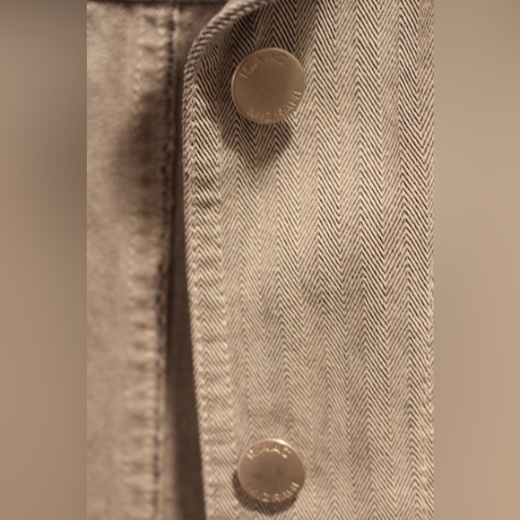 Isaac Mizrahi Grey Denim Jacket in size S - Picture 2 of 16